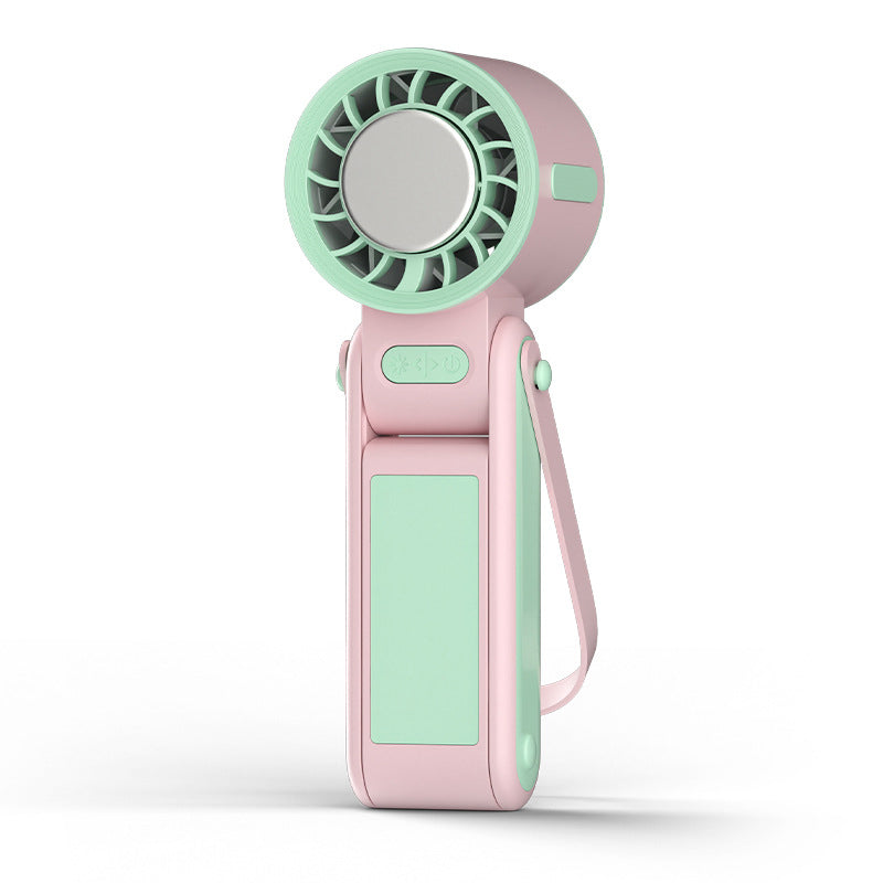 ❄️Foldable Handheld Fan with Cooling Plate🌬️ Stay Cool Anytime & Anywhere🌞