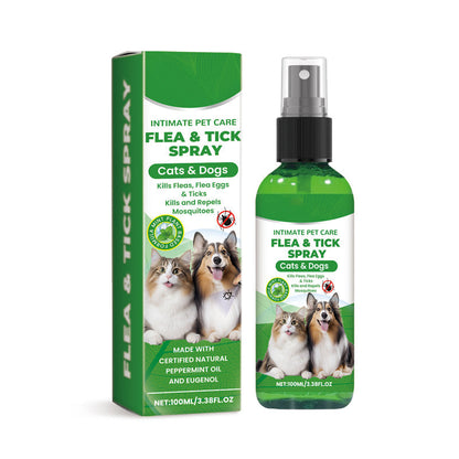 🍃Natural Flea & Tick Spray for Dogs and Cats🐾 Keep Your Beloved Pet Free from Pests
