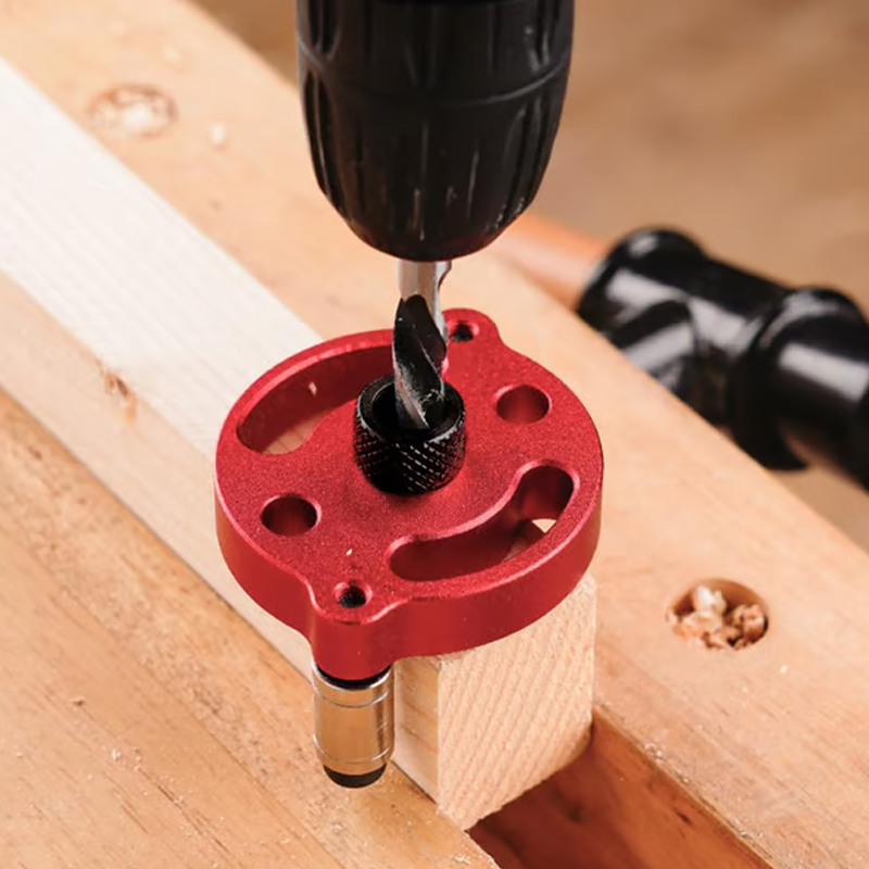 🔨 Perfect Dowels Every Time –Self-Centering Dowel Jig Kit For Woodworking🛠️