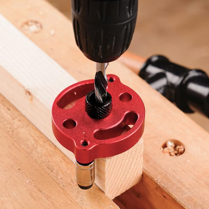 🔨 Perfect Dowels Every Time –Self-Centering Dowel Jig Kit For Woodworking🛠️