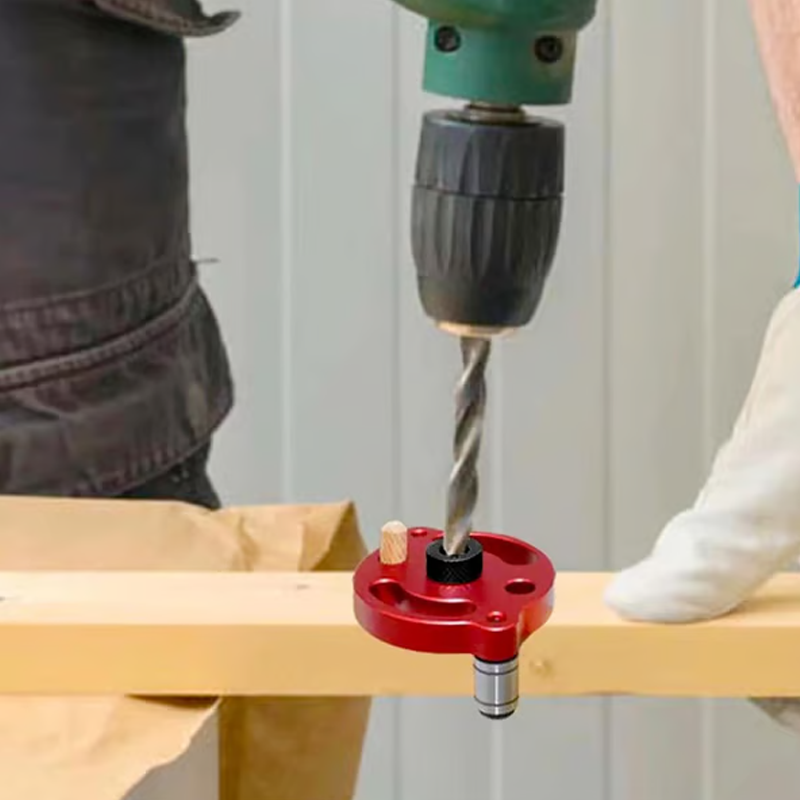 🔨 Perfect Dowels Every Time –Self-Centering Dowel Jig Kit For Woodworking🛠️