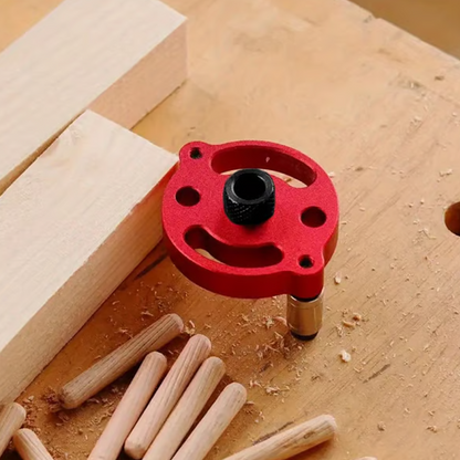 🔨 Perfect Dowels Every Time –Self-Centering Dowel Jig Kit For Woodworking🛠️