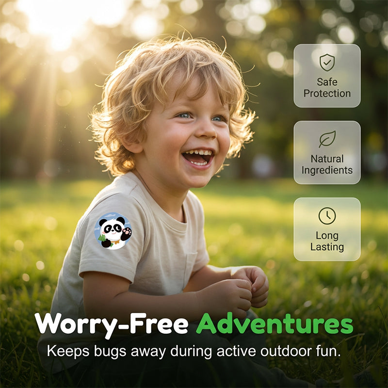 🦟 Keep Mosquitoes Away Naturally – Kids Cartoon Essential Oil Mosquito Stickers For Kids🌿