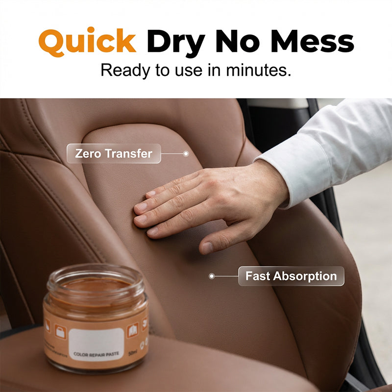 Waterproof Leather Color Repair Paste🎨 Revive Your Leather: Restore & Protect With Ease 👜👞