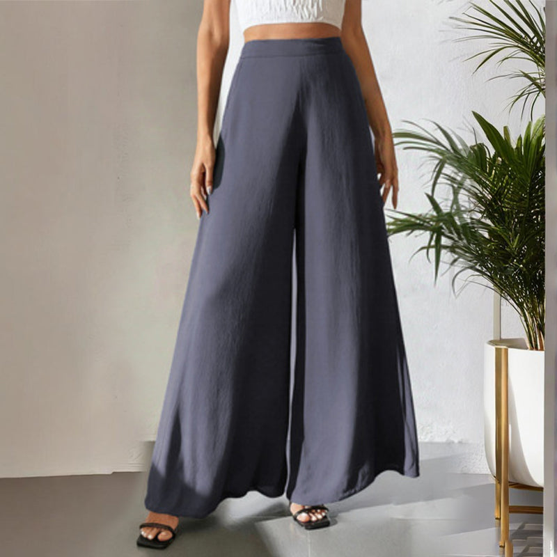 ✨ Chic & Comfortable: Women's Flowing Chiffon Wide-Leg Pants For Every Occasion ✨