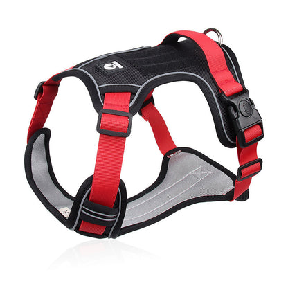 📢📢50% OFF !! 🐶 No Pull Dog Harness With Leash & Collar LED - Walks Just Got Easier ✨