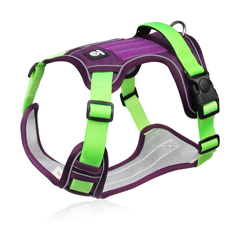 📢📢50% OFF !! 🐶 No Pull Dog Harness With Leash & Collar LED - Walks Just Got Easier ✨