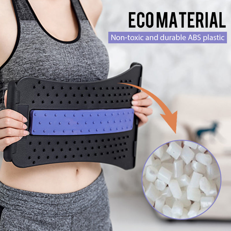 🧘‍♂️ Relieve Back Pain With The Ergonomic Arched Lumbar Relief Stretcher🌿
