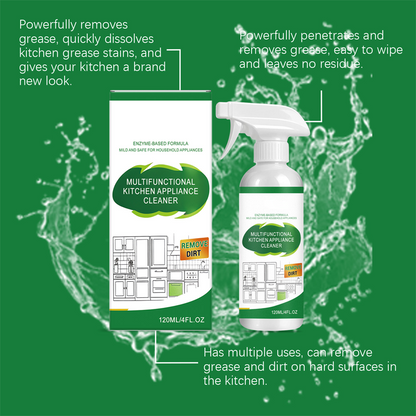 🧴✨ Mehrzweck-Küchengerätespray – Reinigt, Entfettet, Glänzt – Eine Flasche für Alles ✅🍽️