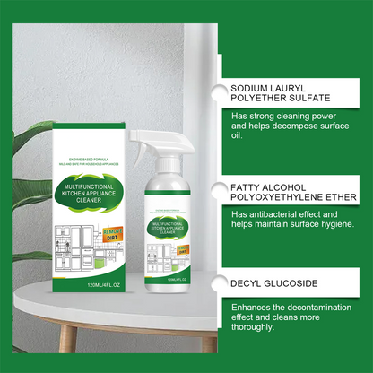 🧴✨ Mehrzweck-Küchengerätespray – Reinigt, Entfettet, Glänzt – Eine Flasche für Alles ✅🍽️