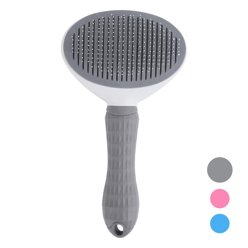 🧹Self-Cleaning Slicker Brush for Dogs & Cats 🐶Say Goodbye To Pet Hair Chaos 🐾✨