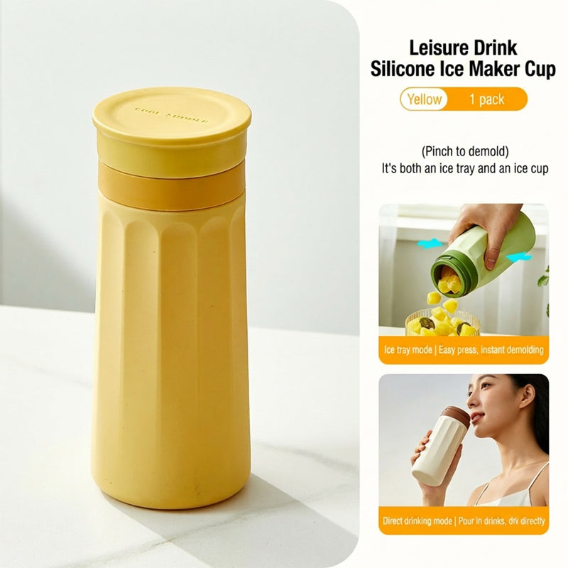 🧊2-in-1 Portable Ice Bucket Mold🍹An Effortlessly Cool Summer❄️