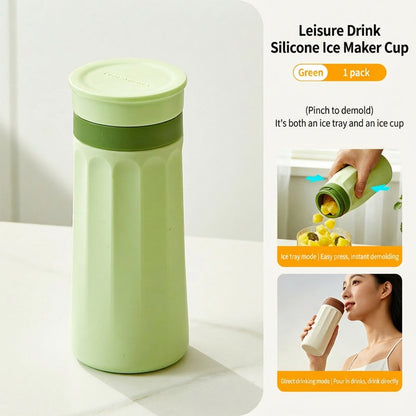 🧊2-in-1 Portable Ice Bucket Mold🍹An Effortlessly Cool Summer❄️
