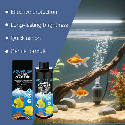 🌊🐟Easy-Use Water Clarifier for Fish Tank Maintenance