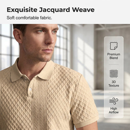 👔Men's Summer Lightweight Short-Sleeve Collared Shirt👕Elevate Your Summer Style🌞