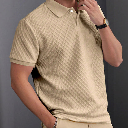 👔Men's Summer Lightweight Short-Sleeve Collared Shirt👕Elevate Your Summer Style🌞