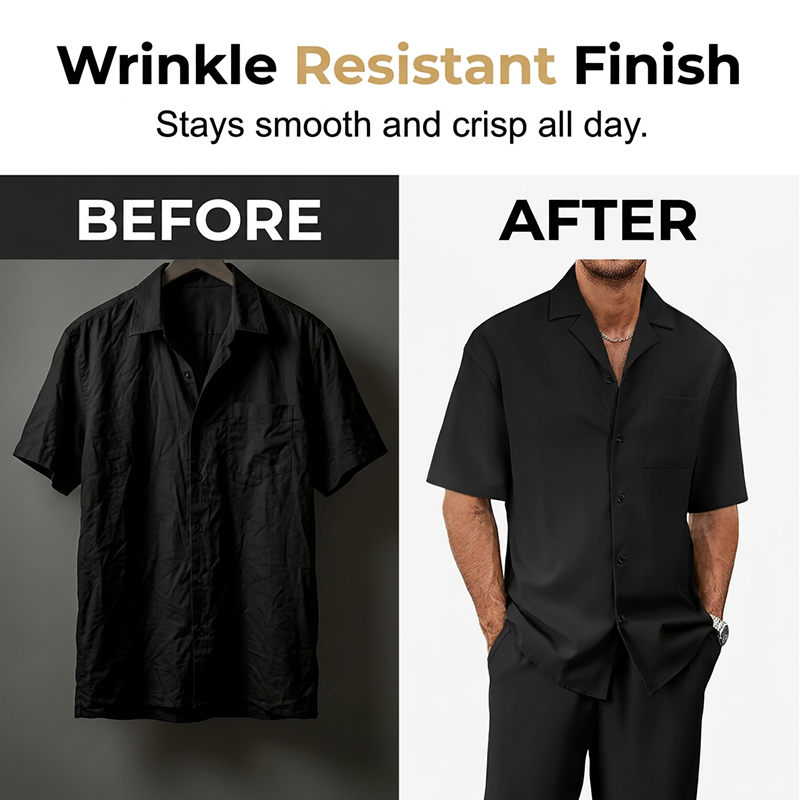 📢📢50% OFF !! ⏰Men's Casual Short Sleeve Shirt and Pants Set