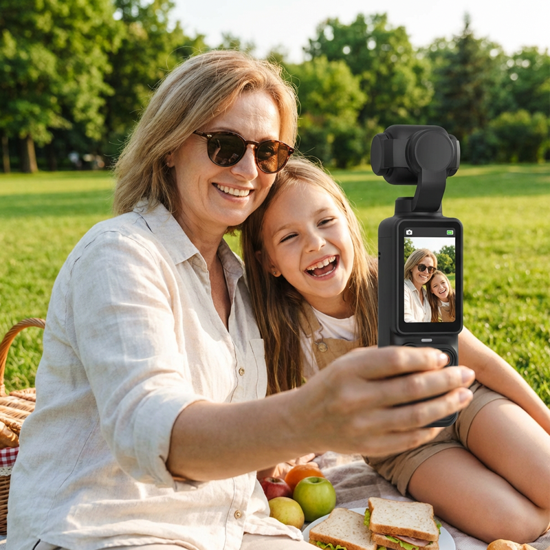 🥳2026 TOP-ANGEBOT🥳💞50.000+ VERKAUFT!📸🖐️ 50% RABATT! Taschen-Kamera mit Klappbildschirm – 1080P, 170° Weitwinkel, Anti-Shake. Leicht, 2000mAh. Dein Reisebegleiter! ✨🎥