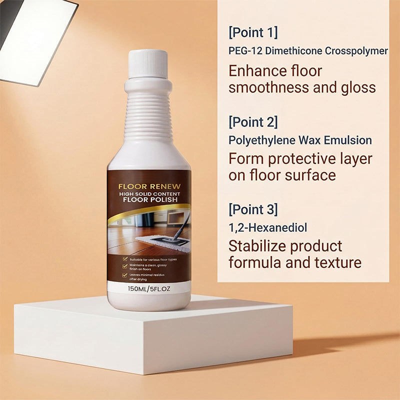 ⏰🔥LIMITED TIME 50% OFF! 🧴 High Solid Content Floor Polish & Restorer – Restore Shine, Protect Floors & Remove Scratches Effortlessly ✨🏠