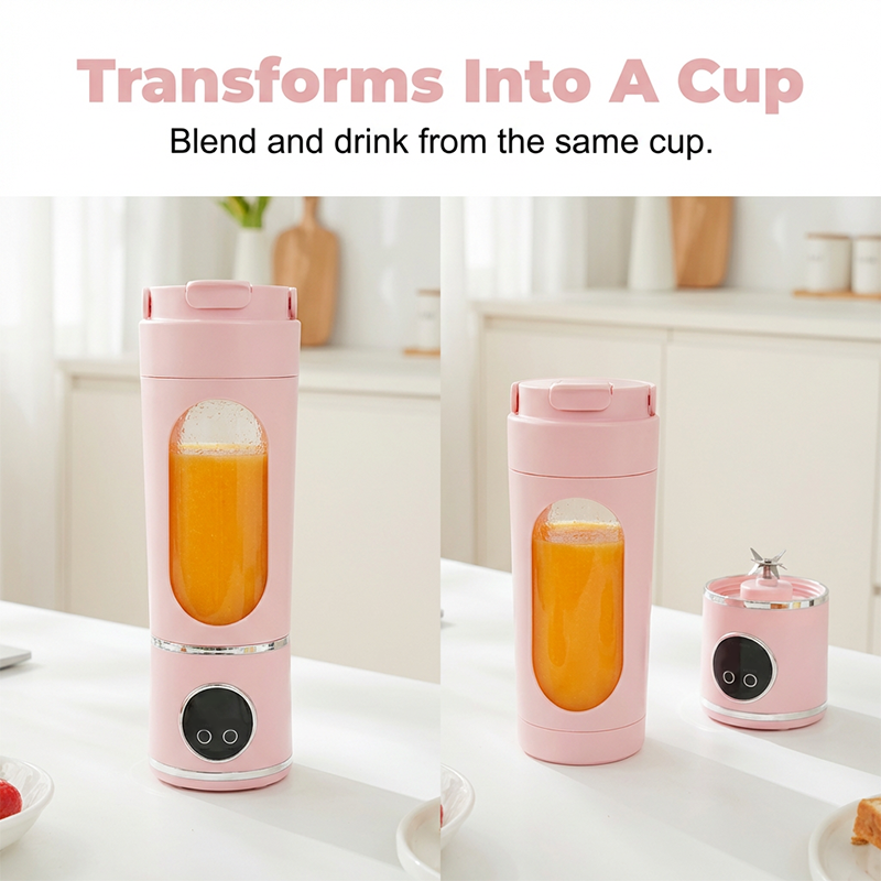 🔥Limited-time Offer: 50% Off🍓💨 Smoothies Anywhere –Portable USB Rechargeable Blender
