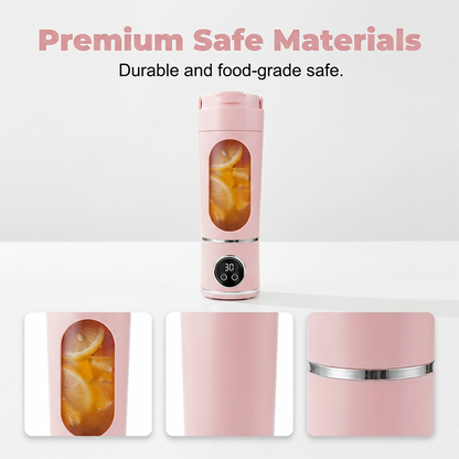 🔥Limited-time Offer: 50% Off🍓💨 Smoothies Anywhere –Portable USB Rechargeable Blender