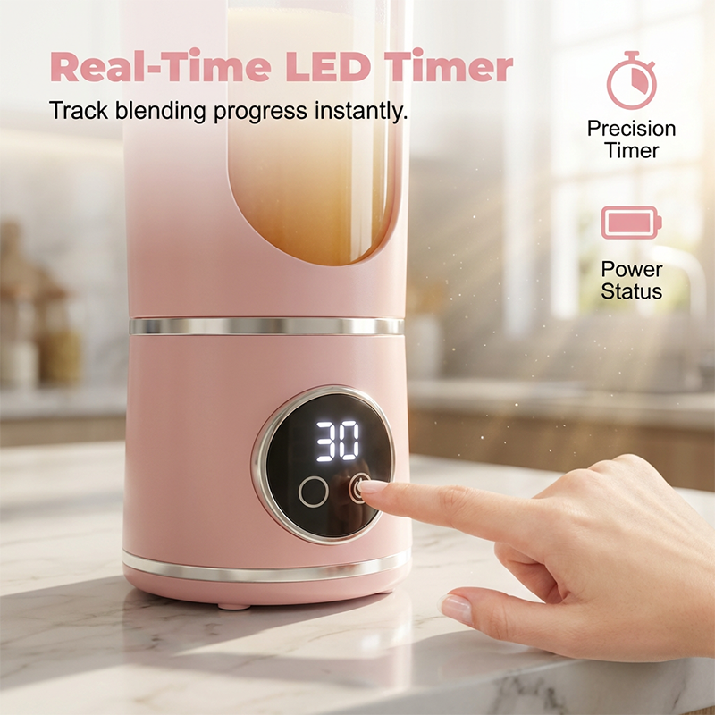 🔥Limited-time Offer: 50% Off🍓💨 Smoothies Anywhere –Portable USB Rechargeable Blender