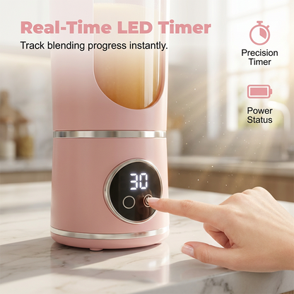 🔥Limited-time Offer: 50% Off🍓💨 Smoothies Anywhere –Portable USB Rechargeable Blender