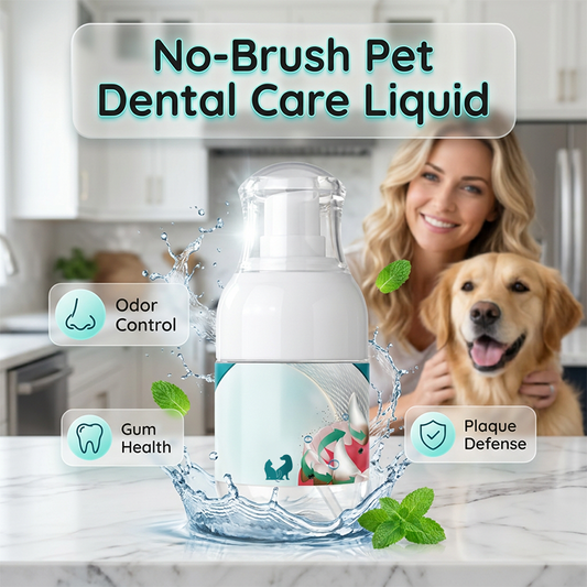 🐾No-Brush Pet Dental Care Liquid– Pet Dental Care Made Easy🦷