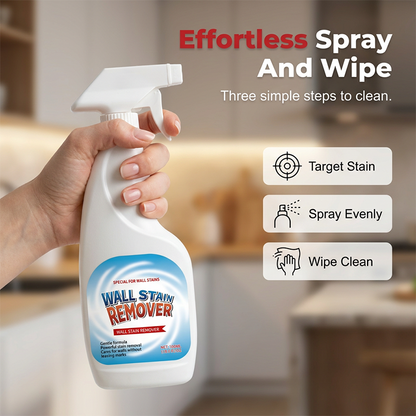 🏡Powerful Wall Stain Remover Spray✨ Walls Like New – Instant Stain & Scuff Remover