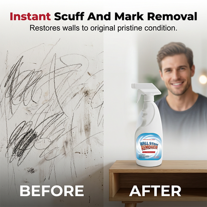 🏡Powerful Wall Stain Remover Spray✨ Walls Like New – Instant Stain & Scuff Remover