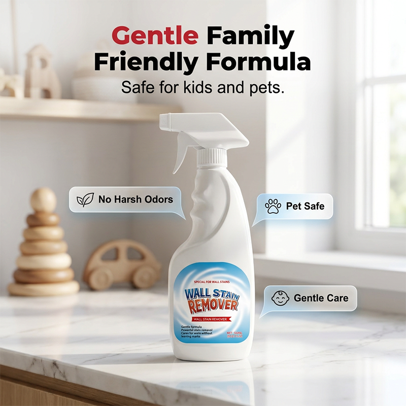 🏡Powerful Wall Stain Remover Spray✨ Walls Like New – Instant Stain & Scuff Remover
