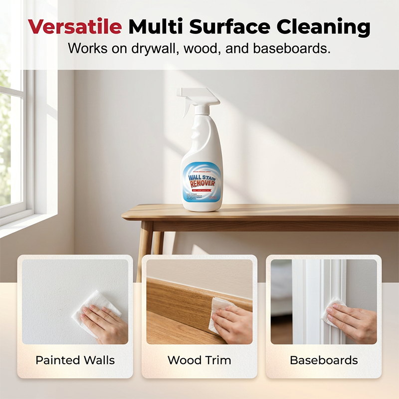 🏡Powerful Wall Stain Remover Spray✨ Walls Like New – Instant Stain & Scuff Remover