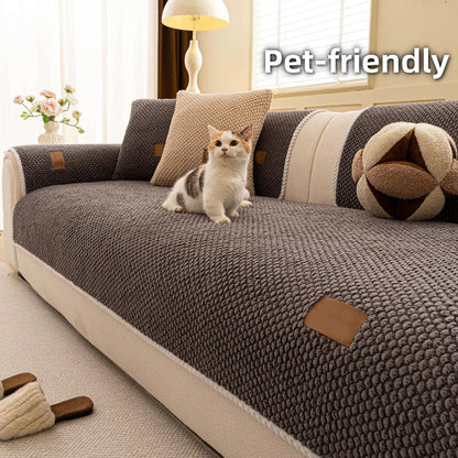 🐶Thickened Non-Slip Sofa Cover – Ultra-Soft, Washable, Scratch-Resistant & Pet-Friendly, 3 Colours 🛋️✨
