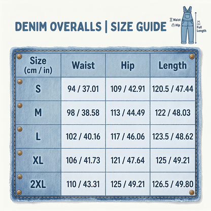👖Lässige Baggy Jeans-Latzhose für Damen mit Taschen – Entspannter Stil, ganztägiger Komfort✨