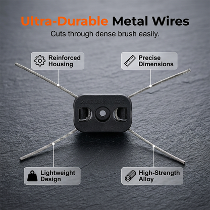 🔥Buy 1 Get 1 Free🔧Heavy-Duty Steel Wire Weed Eater Head✨ Cut Through Weeds Like A Pro🌿