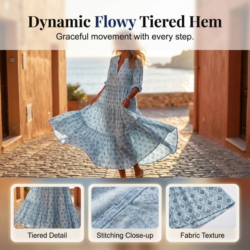 💥✨Limited-time 50% Off🌸Women's Summer Floral Dress🌞 Flow Into Summer In Style