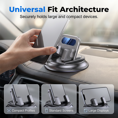 🚗💥LAST DAY SPECIAL PRICE!-￡9.99!!📱Rotating Dashboard Car Phone Holder–Hands-Free Phone Mount 🛡️
