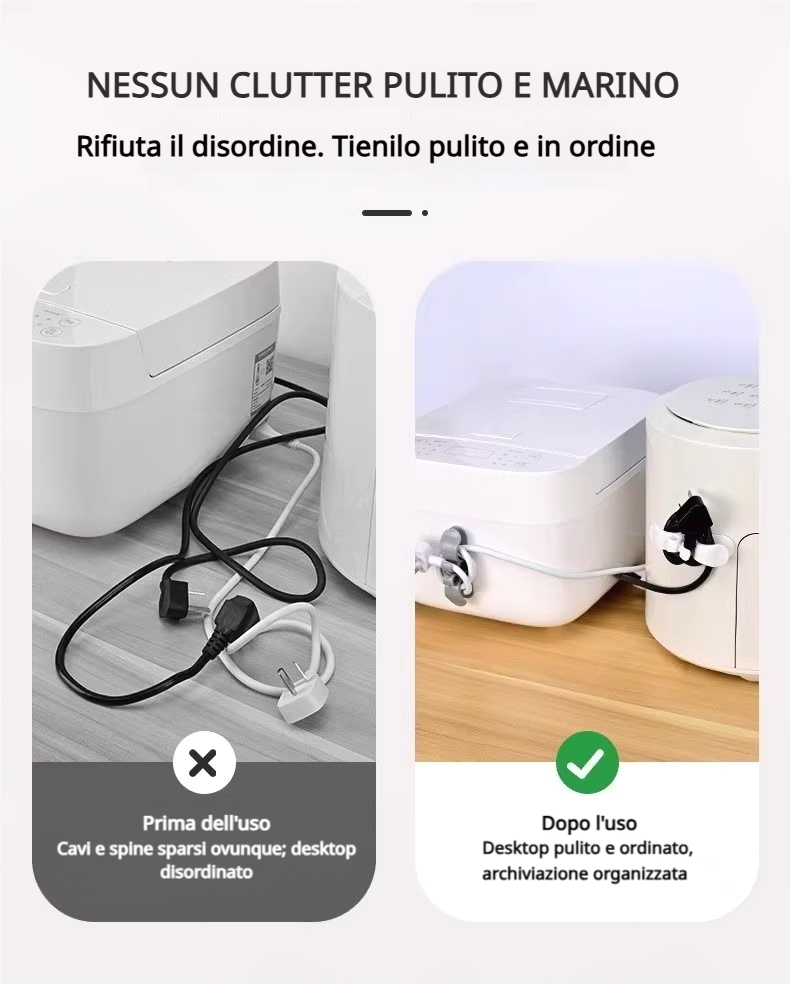 📢📢50% OFF !! ⏰2026 New Updated Kitchen Appliance Cable Organizer