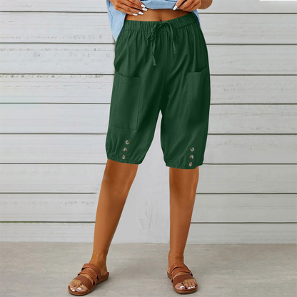 ☀️Women's Capri Pants With Drawstring Waist – Comfort Meets Style