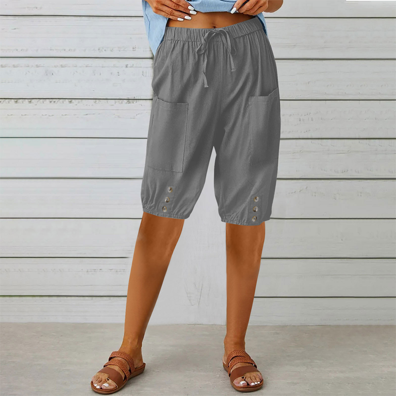 ☀️Women's Capri Pants With Drawstring Waist – Comfort Meets Style