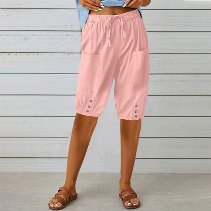 ☀️Women's Capri Pants With Drawstring Waist – Comfort Meets Style