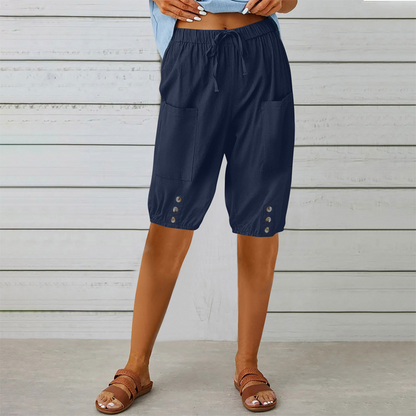 ☀️Women's Capri Pants With Drawstring Waist – Comfort Meets Style