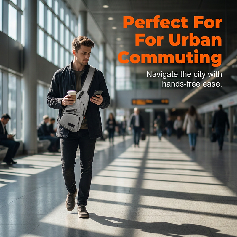 🎒 50% OFF NOW!⛰️ Outdoor Sport Sling Pack – Multifunctional, Durable & USB Port – Urban Commuter Essential 🚴‍♂️