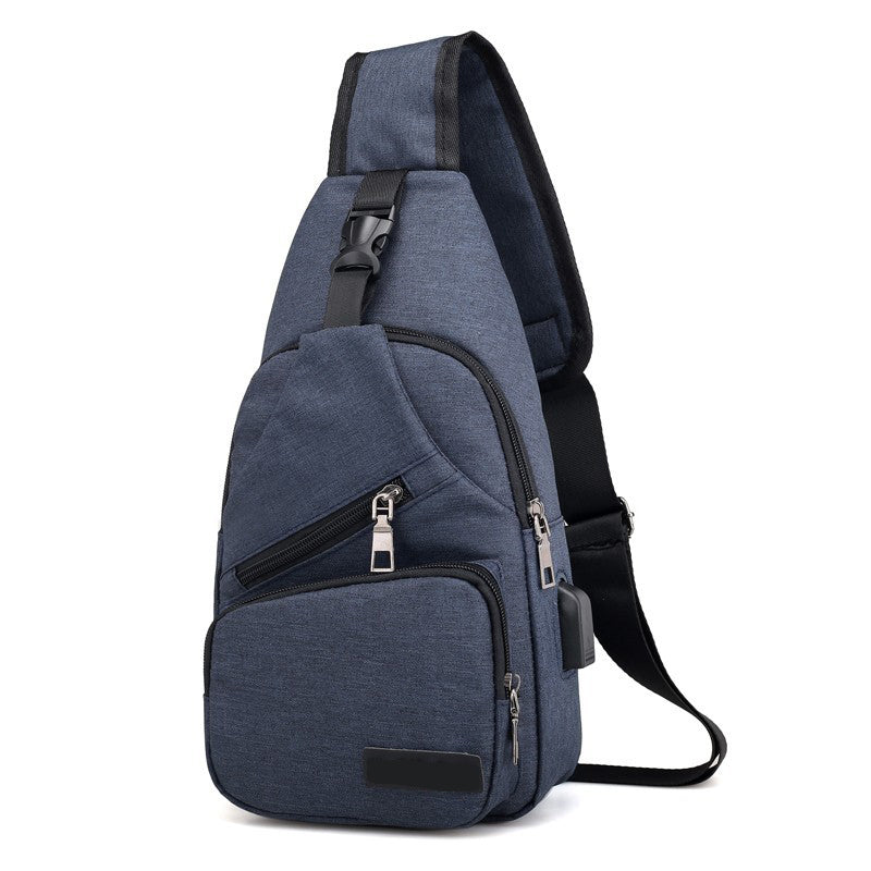 🎒 50% OFF NOW!⛰️ Outdoor Sport Sling Pack – Multifunctional, Durable & USB Port – Urban Commuter Essential 🚴‍♂️