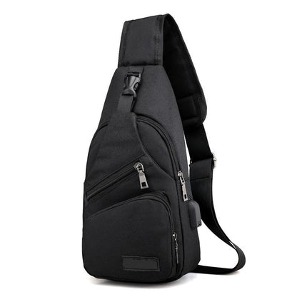 🎒 50% OFF NOW!⛰️ Outdoor Sport Sling Pack – Multifunctional, Durable & USB Port – Urban Commuter Essential 🚴‍♂️