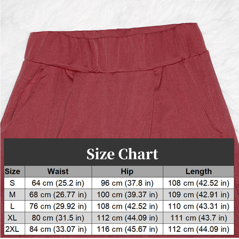 👖 JETZT 50 % RABATT!🌿 Elegante Damen-Hose mit hohem Bund – weitem Bein und Seitentaschen – Weiche, atmungsaktive Materialmischung in 15 Farben 🌿
