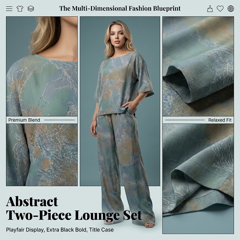 💥✨ Nur für kurze Zeit: 50 % Rabatt 🌿 Chic & Bequem – Das perfekte zweiteilige Lounge-Set