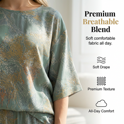 💥✨ Nur für kurze Zeit: 50 % Rabatt 🌿 Chic & Bequem – Das perfekte zweiteilige Lounge-Set