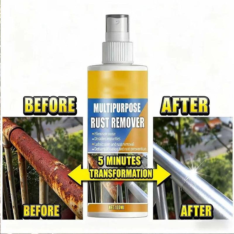 ⚡Heavy-Duty Rust Dissolver for Metal Surfaces – Rust Be Gone! ⚡