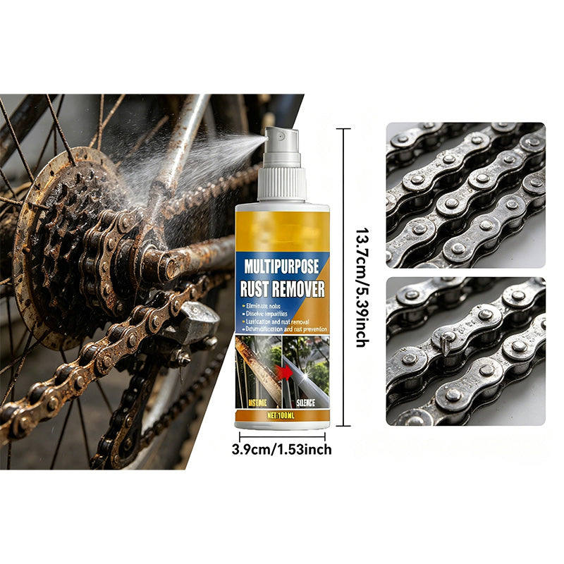 ⚡Heavy-Duty Rust Dissolver for Metal Surfaces – Rust Be Gone! ⚡
